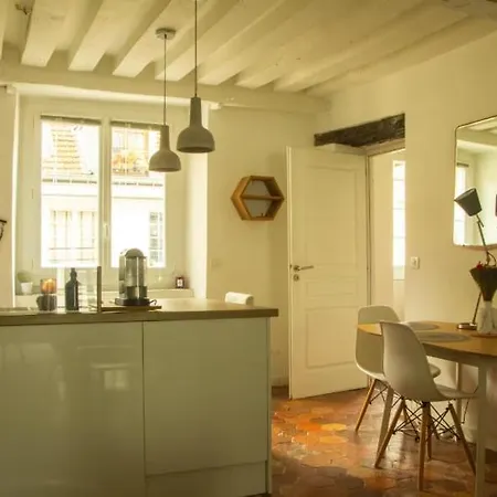 Loft Parisien Au Coeur Du Marais 아파트 *